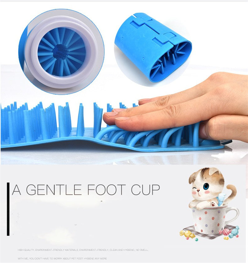 Pet Dog Foot Care Cleaning Products Silicone Pets dealsniper-net