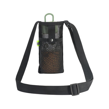 Water Bottle Holder Water Bottle Carrier With Adjustable Shoulder Strap Sports Gym From House Black