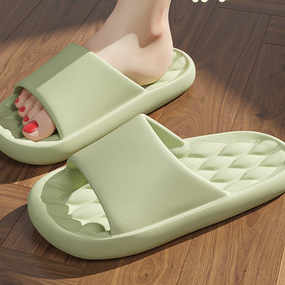 Soft Slippers Summer Floor Bathroom Shoes Women Men Women dealsniper-net Green 36and37