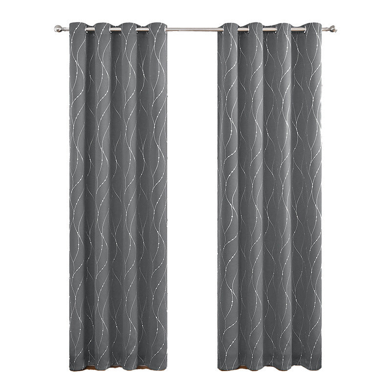 Modern Minimalist Furnishings Decorative Blackout Curtains Home Decor DealSniper.net
