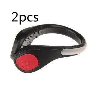 Flashing shoe clips outdoor warning lights Outdoor dealsniper-net Red2pcs