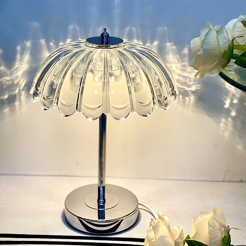 Crystal Decorative Table Creative Bedroom Bedside Atmosphere Small Night Lamp Home Decor Gym From House