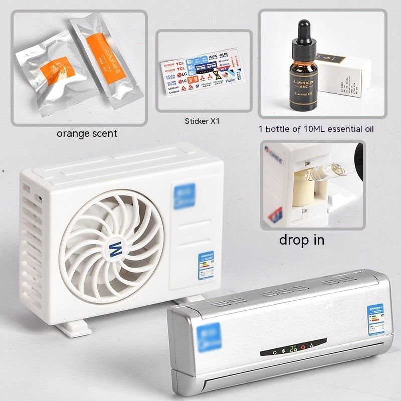 Auto Perfume Air Conditioning Model Ornaments Vehicle DealSniper.net Silver Gulong