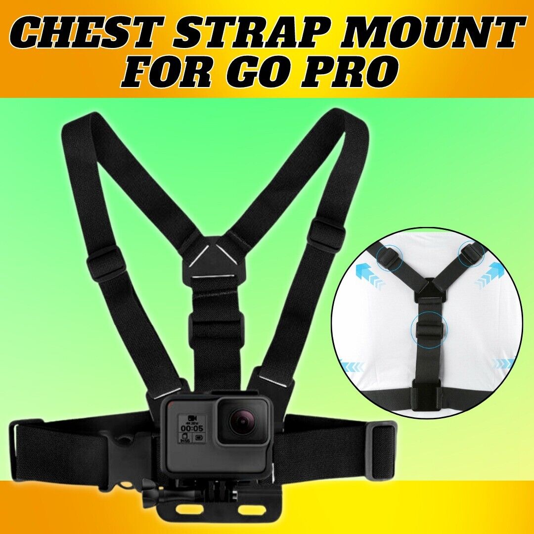 Chest Strap Mount Accessories Adjustable Phone Holder For GoPro Hero 9 8 Electronics dealsniper-net