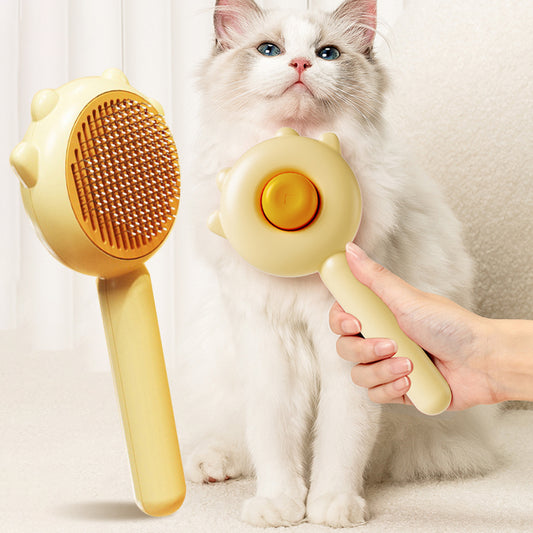 Cat Comb Massage Pet Magic Combs Hair Removal Scratcher Pets dealsniper-net