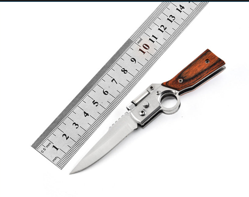 Folding Multifunctional Outdoor Multi-stainless Steel A Self-defense Tactical Knife Kitchen DealSniper.net Small Size