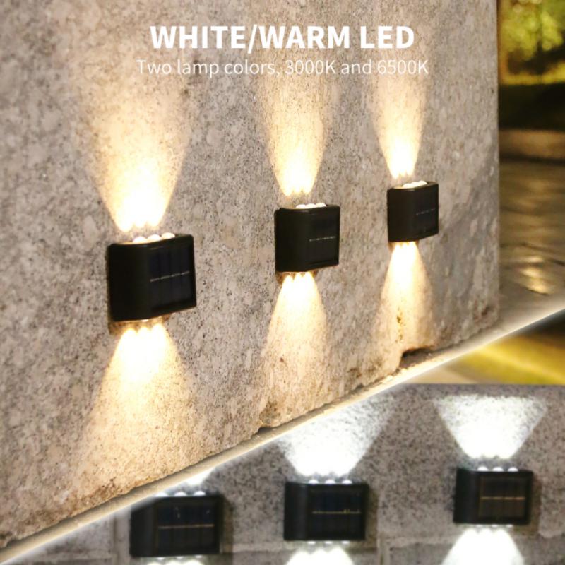 Solar Outdoor Garden Light Up And Down Glowing Atmosphere Garden dealsniper-net