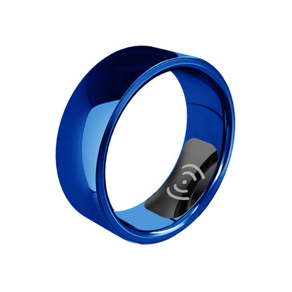 Smart Simple Style Couple Ring Wireless Jewelry dealsniper-net Blue size17