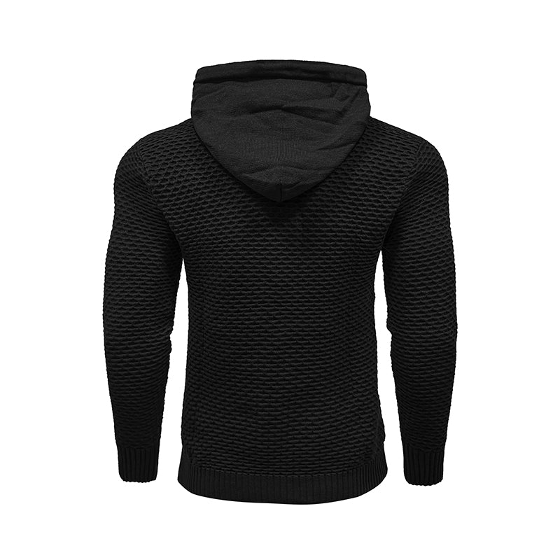 New Style 3D Pattern Outdoor Sports Men Solid Color Casual Hoodies Men dealsniper-net