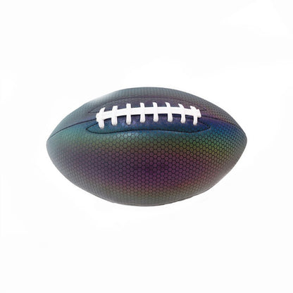 Training Game Ball Luminous Light Up Reflective Rugby Sports DealSniper.net