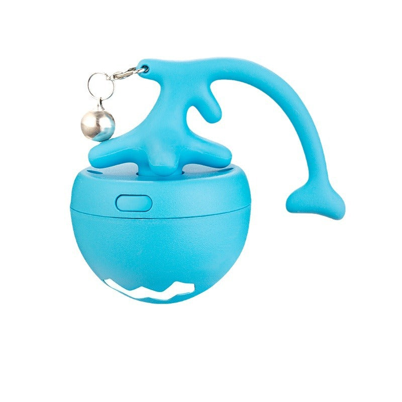 Smart Interactive Cat Toy Ball USB Moving Rolling Ball Pets Gym From House