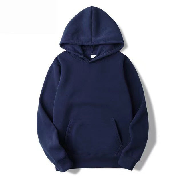 Autumn Casual Unisex Hoodie Trendy Loose Sports Sweatshirt Men Gym From House Navy 2XL