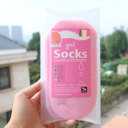 Spa Gel Gloves Sock Hand Mask Foot Mask Foot Cracked Skin Care Beauty Gym From House Pink Foot Mask