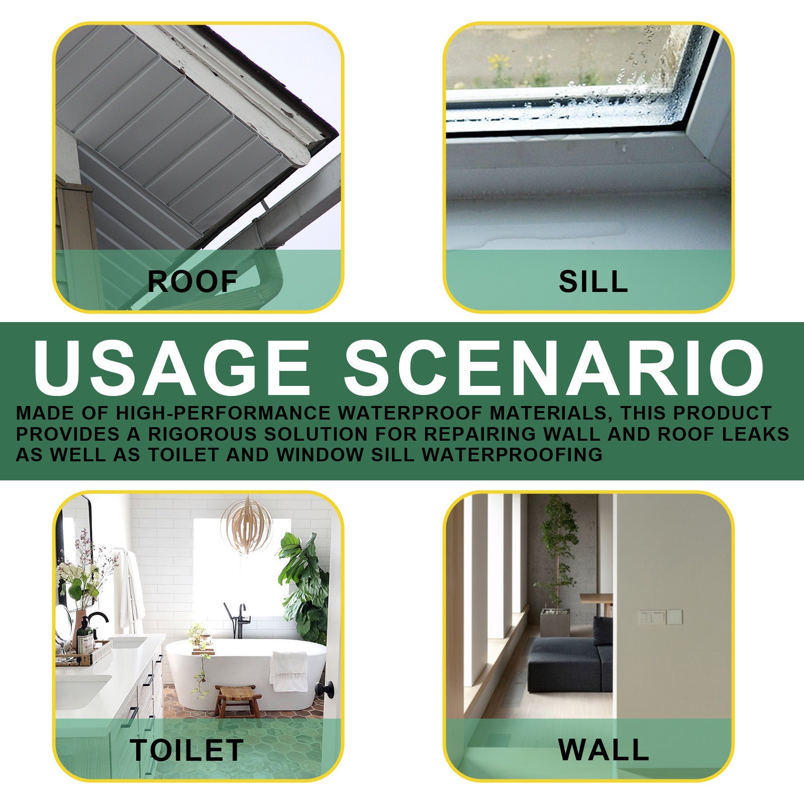 Leak-proof Sealant Balcony Roof Waterproof House DealSniper.net