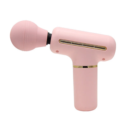 Massage Guns Fascia Guns Massager With 4 Speeds 1200mah Health dealsniper-net Pink USB