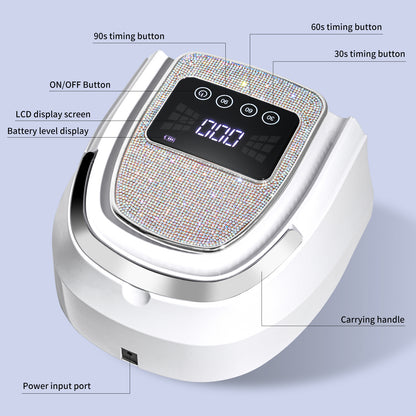 Rechargeable UV LED Nail Lamp Cordless Nail Lamp Beauty dealsniper-net