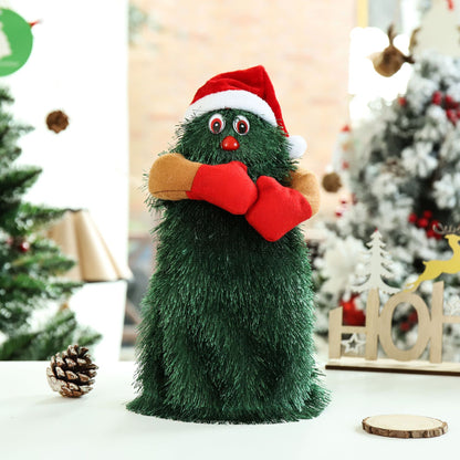 New Electric Toy Electric Plush Toy Doll Funny Cute Christmas Decoration Holidays Gym From House 2pc large