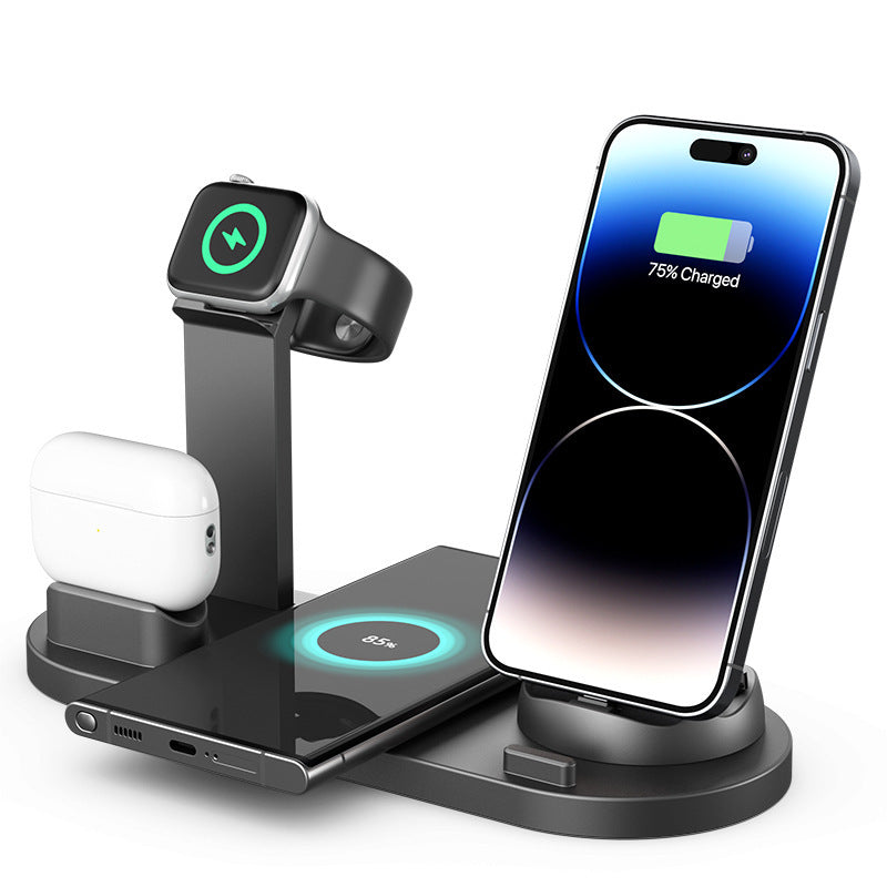Mobile Phone Wireless Charger Headset Recharge Stand Watch Stand Electronics DealSniper.net