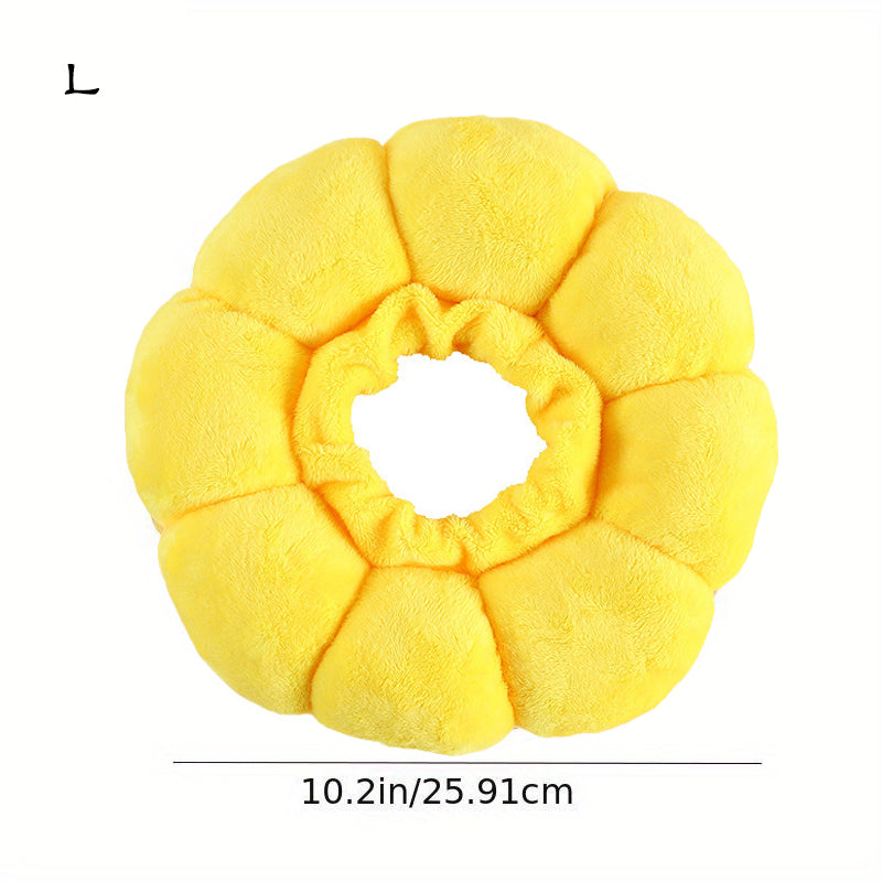 Cat Small Dog Recovery Collar, Cute Sunflower Neck Cone Pets Gym From House L