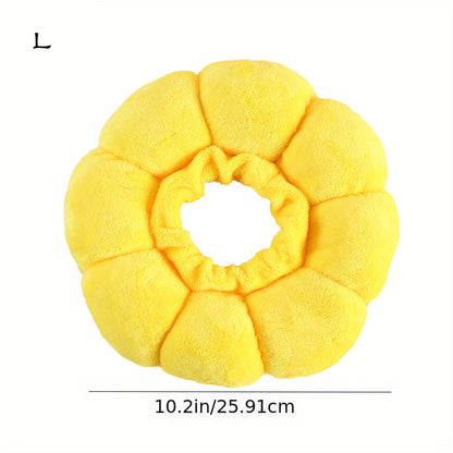 Cat Small Dog Recovery Collar, Cute Sunflower Neck Cone Pets Gym From House L