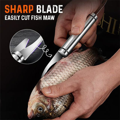Multifunctional Stainless Steel Shrimp Remover Shrimp Line Fish Kitchen Gym From House