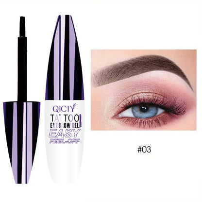 Tattoo Easy Peel Off Eyebrow Gel Cream Types Long-Lasting Beauty Gym From House 03style