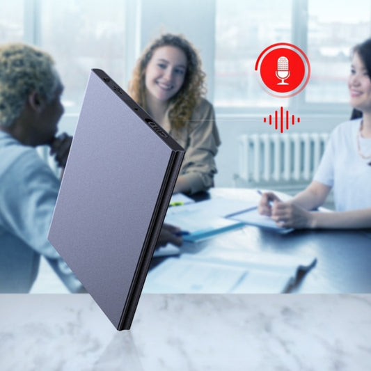 Smart Voice Recorder HD Noise Reduction Ultra-thin Portable Recorder Ai Recorder dealsniper-net