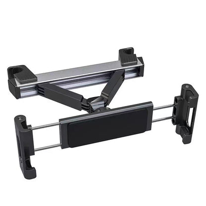 Car Headrest Tablet Holder Back Seat Car Tablet Mount Telescopic Vehicle DealSniper.net Q2 rear seat bracket