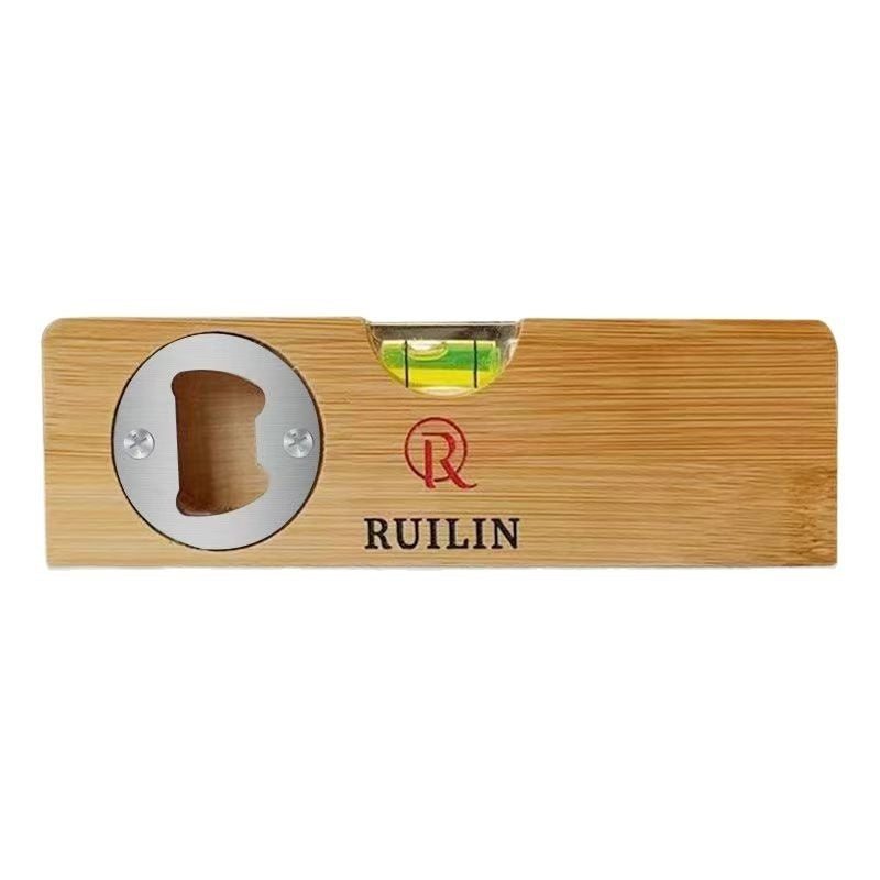 Wooden Multifunctional Level Bottle Opener Kitchen DealSniper.net