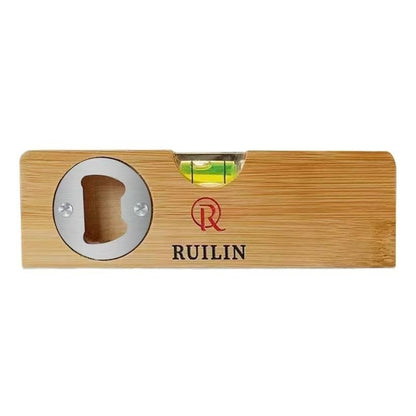 Wooden Multifunctional Level Bottle Opener Kitchen DealSniper.net