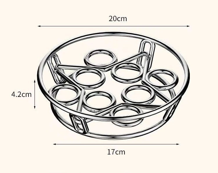 Stainless Steel Pot Rack Multifunctional Storage