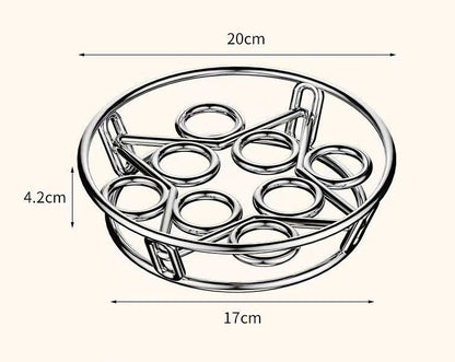 Stainless Steel Pot Rack Multifunctional Storage