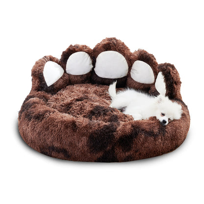 Cute Dog Bear Paw Shape Dog Bed, Dog Beds & Furniture Pets dealsniper-net