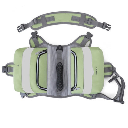 Outdoor Large Dog Backpack For Pets Pets dealsniper-net Light Green