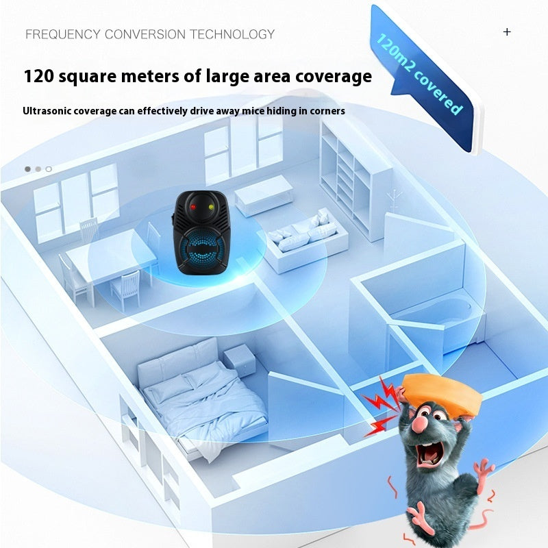 Upgraded Version Ultrasonic Pest Repeller Mosquito Repellent House dealsniper-net