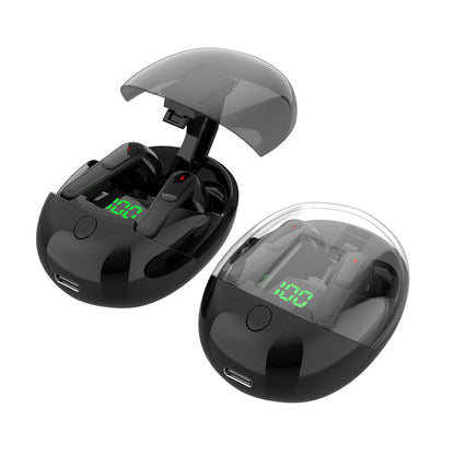 Wireless Bluetooth Headset Stereo Private Mode Touch Headset Electronics dealsniper-net Proone black