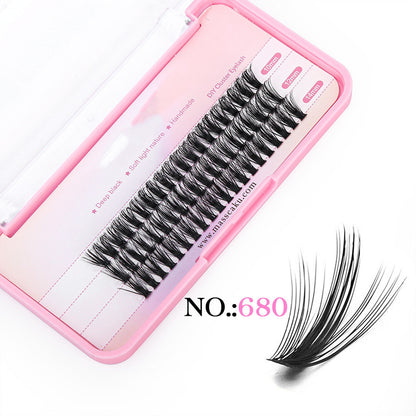 Fashion Personality Self Grafting Section Eyelashes Beauty dealsniper-net 680Style 0.07C