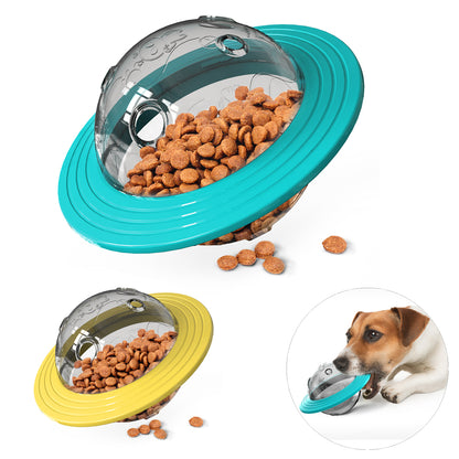 Dog Interactive Food Leaking Dispensing Treat Ball Pets Gym From House