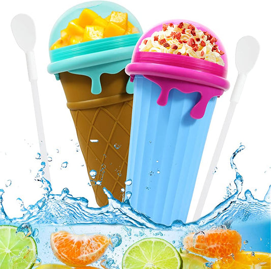 500ml Large Capacity Slushy Cup Summer Squeeze Homemade Juice