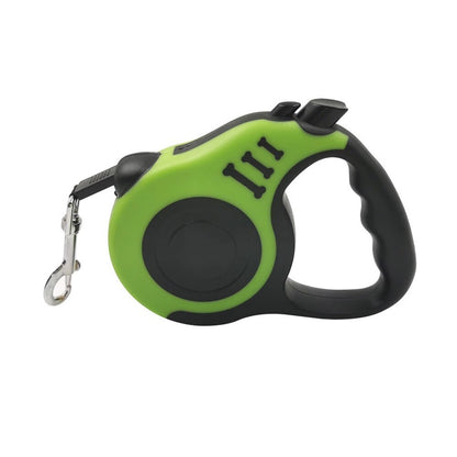 3m And 5m Durable Dog Leash Automatic Retractable Nylon Pets dealsniper-net Green 3m