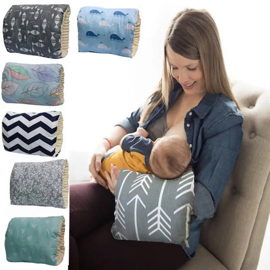 Adjustable Baby Cotton Nursing Arm Pillow Breastfeeding Kids Gym From House