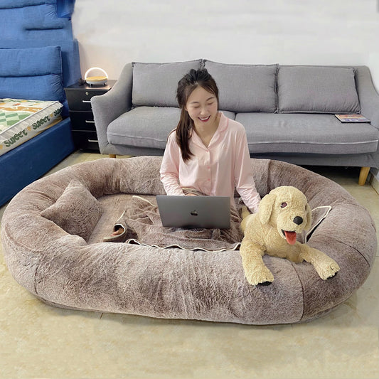 Oversized Person Dog Bed Removable And Washable Pets dealsniper-net