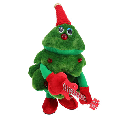 Electric Plush Toy Christmas Tree Can Sing And Dance Electric Toys