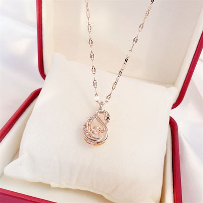 Valentines Day Gift Perfume Bottle Pendant Titanium Steel Necklace Jewelry Gym From House X168