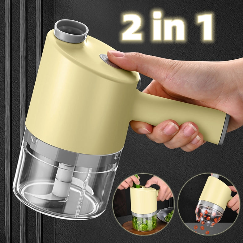 Chopper Kitchen Household Multi-functional Electric Vegetable Cutter Kitchen dealsniper-net