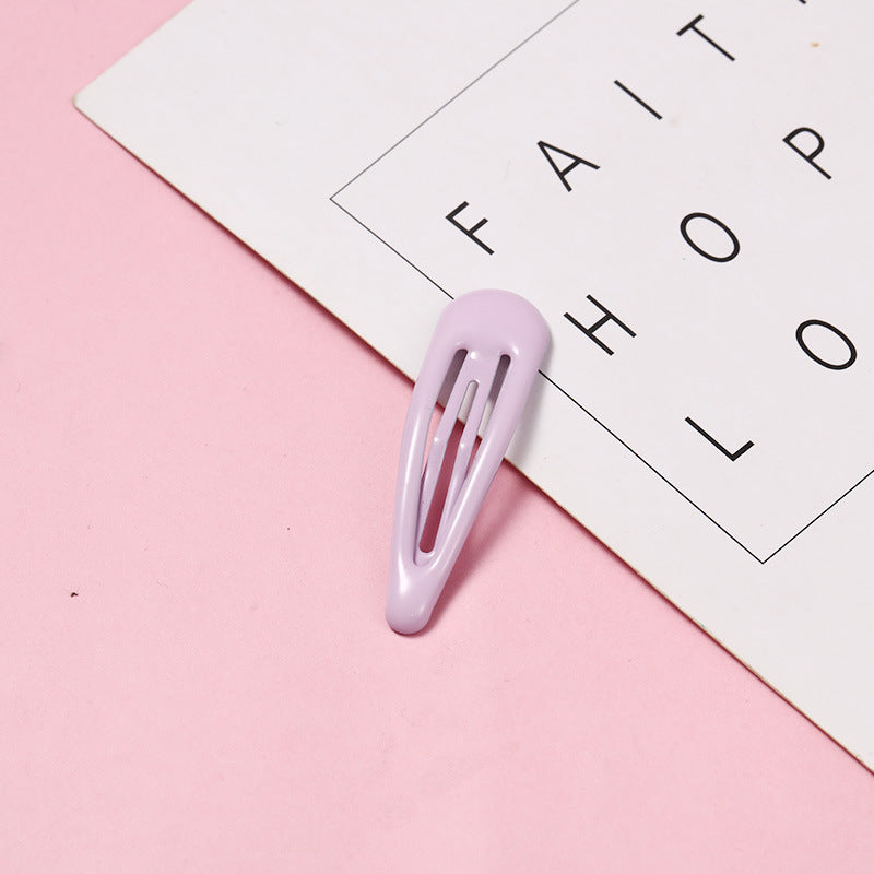 Color Drop-shaped Drop Oil BB Clip Beauty DealSniper.net Light Purple