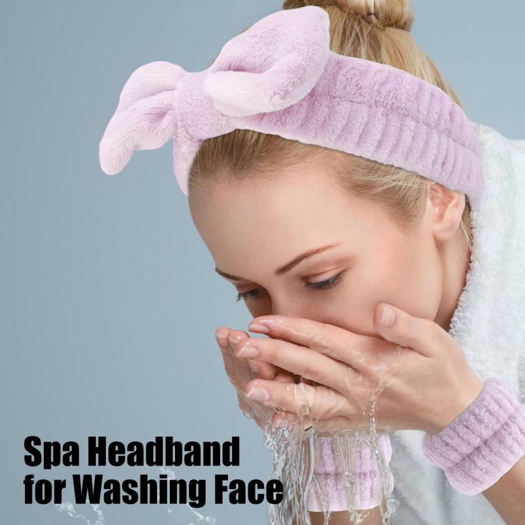 Hair Band Bracelet Hair Tie Four-piece Purple Set Beauty DealSniper.net