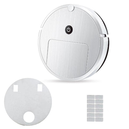 Sweeping Robot USB Charging Automatic Cleaning House dealsniper-net 03 White Battery Type