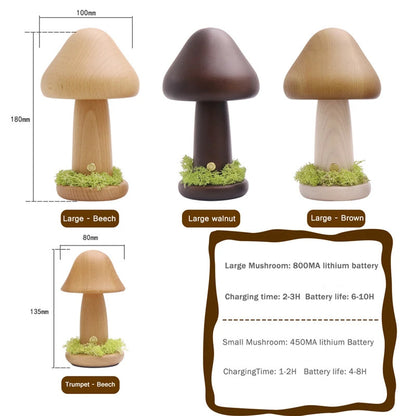 Twisted Mushroom Night Warm Light Touch Night Light Home Decor dealsniper-net