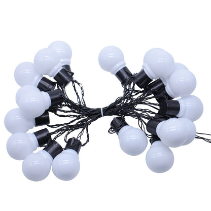 Thrisdar 10M 38LED G50 Globe LED Fairy String Light Outdoor Globe Ball Outdoor DealSniper.net White EU 10M